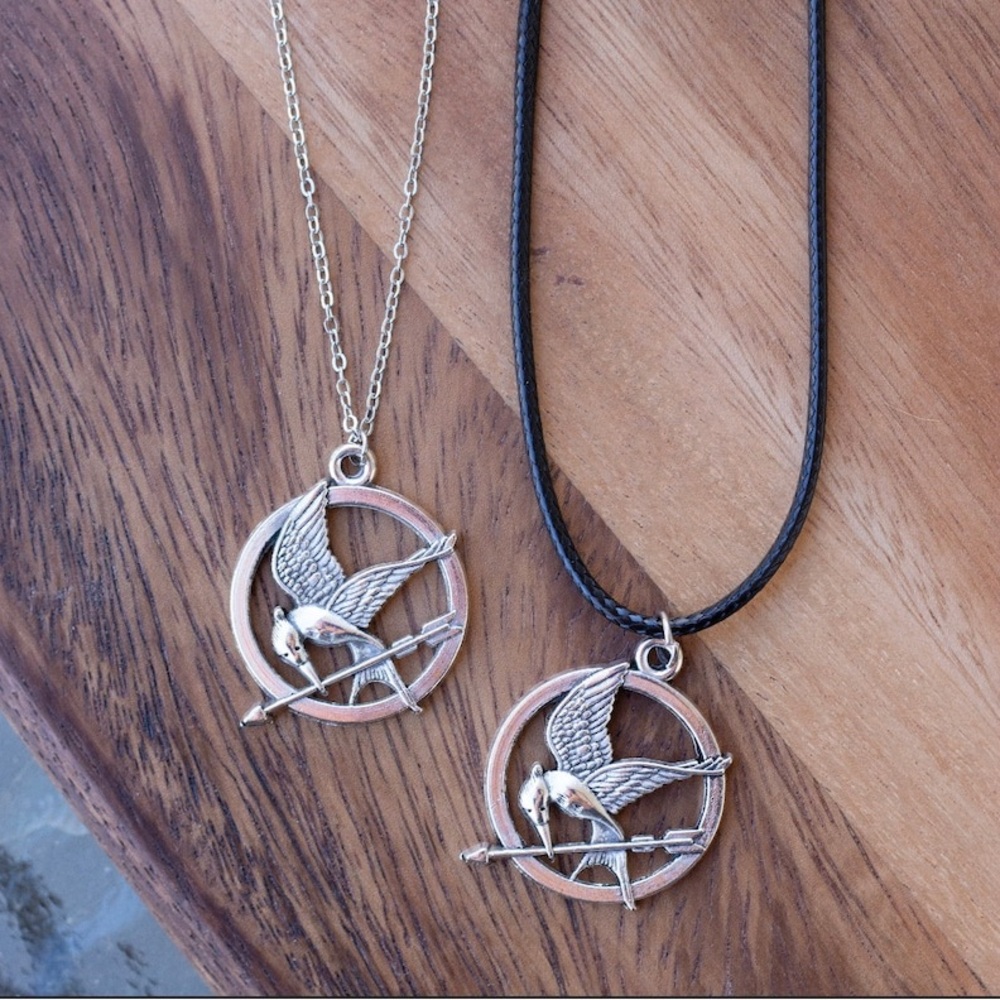 Mocking Jay Hunger Games Necklace